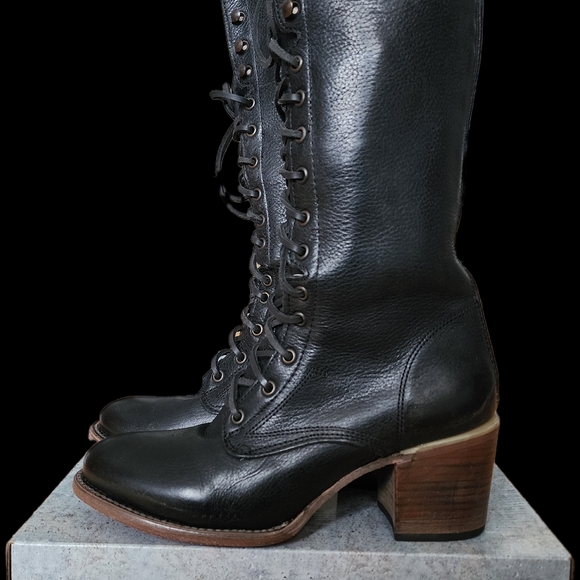 Freebird Granny Calf Boots - Picture 4 of 5